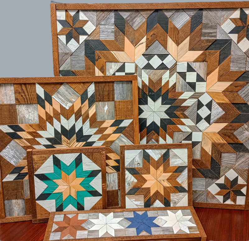 The Amish Way Barn Wood Quilt