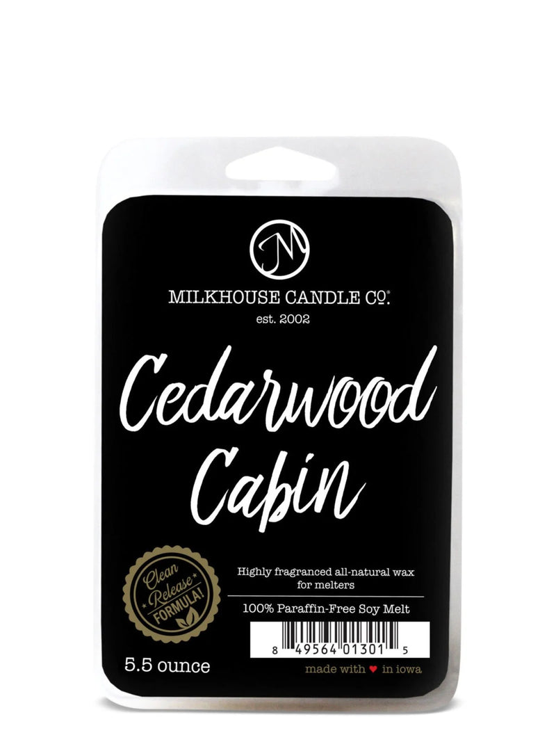 Milkhouse Candle Co. Cedarwood Cabin Fragrance Melt