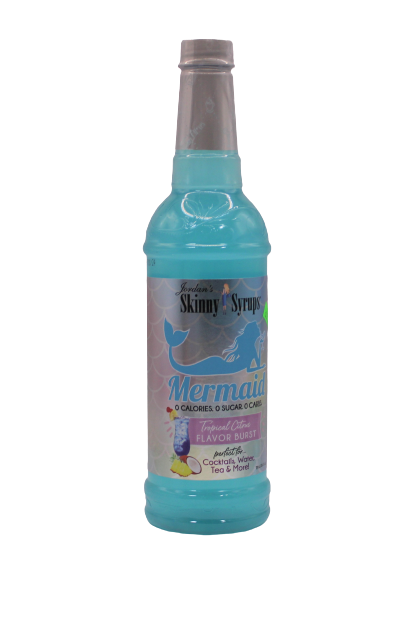 Jordan's Skinny Syrups Mermaid, Sugar Free Flavoring Syrup, 25.4 Fl Ounce