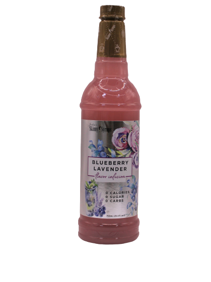 Jordan's Skinny Syrups Blueberry Lavender, Sugar Free Flavoring Syrup, 25.4 Fl Ounce