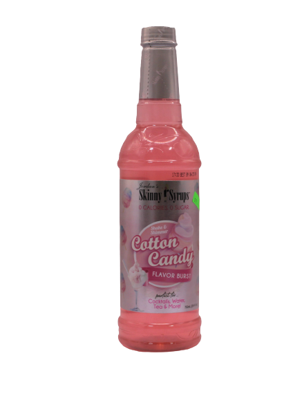 Jordan's Skinny Syrups Cotton Candy, Sugar Free Flavoring Syrup, 25.4 Fl Ounce