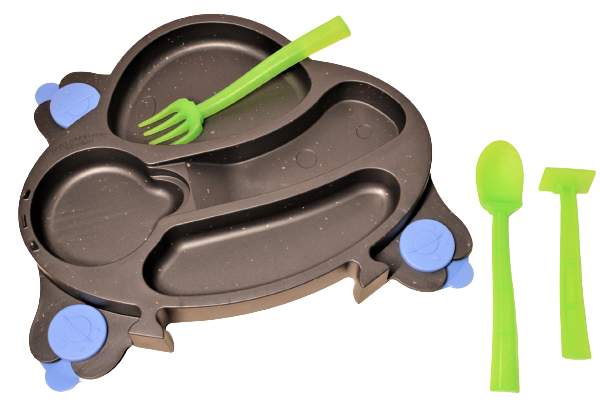 Constructive Baby Plate & Utensil Set