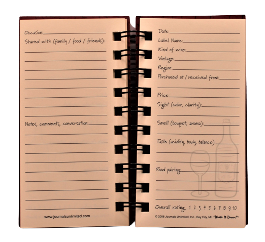 Wine journal best sale