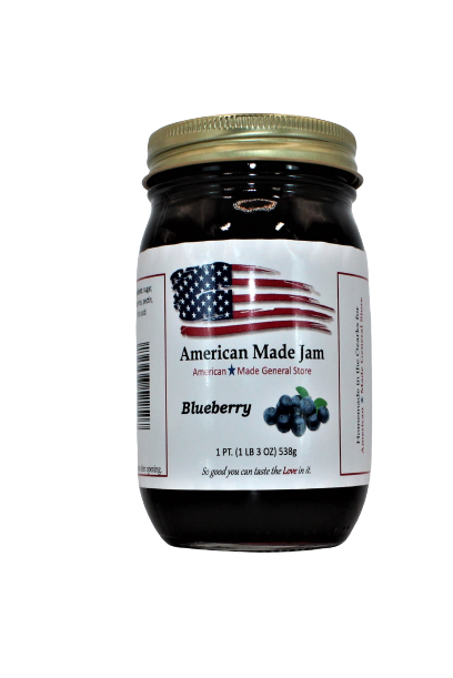American Made Jam Blueberry 1 Pt.