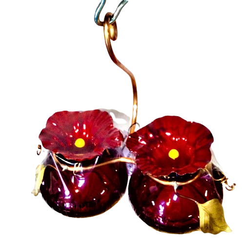 Mountain Jewel Double Bulb Hummingbird Feeder