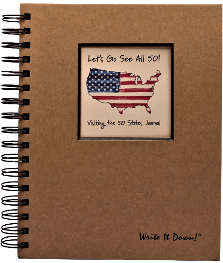 Journals Unlimited Let's Go See All 50! Journal