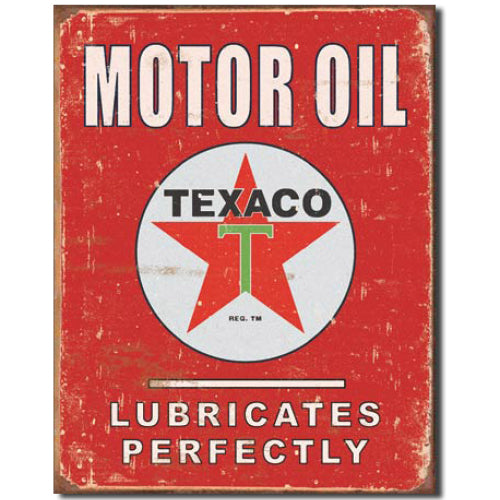 "Texaco" Tin Sign