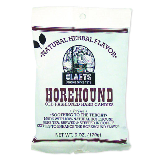 Claeys Sanded Horehound Drops- 6oz.