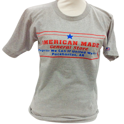 AMGS Logo - Unisex Gray T-Shirt