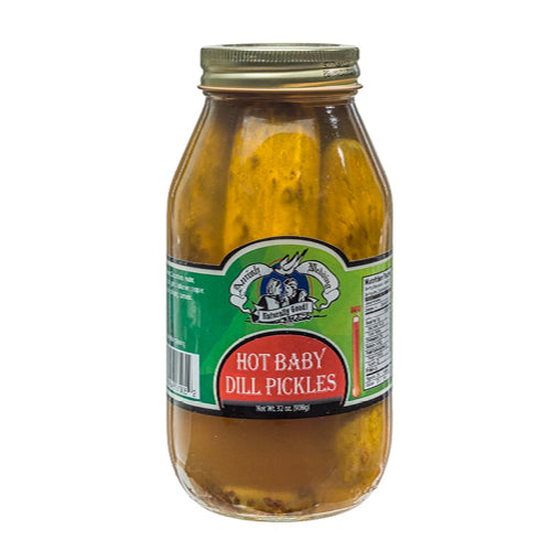 Amish Wedding Hot Baby Dill Pickles
