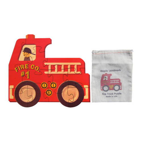 Maple Landmark Fire Truck Puzzle