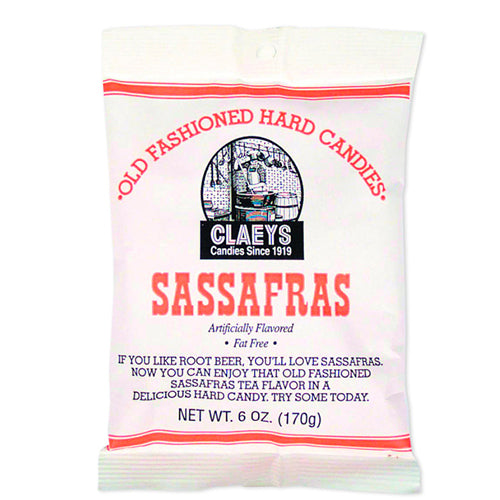 Claeys Sanded Sassafras Drops- 6oz.