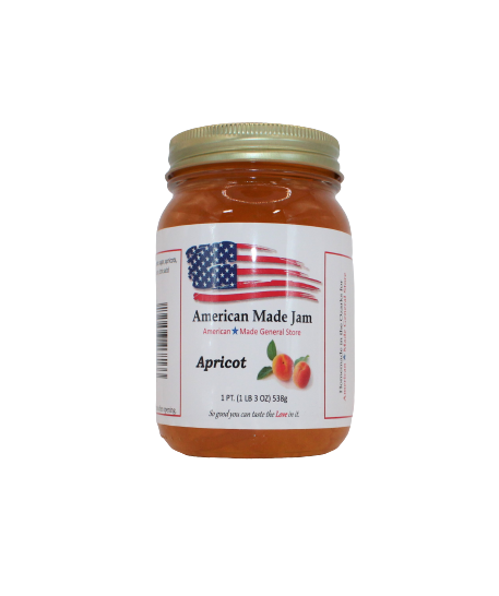 American Made Jam Apricot 1 Pt.