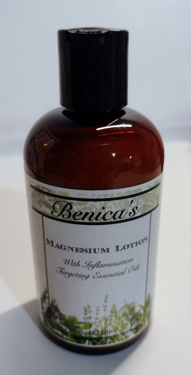 Benica's Magnesium Lotion w/ Inflammation Targeting Essential Oils