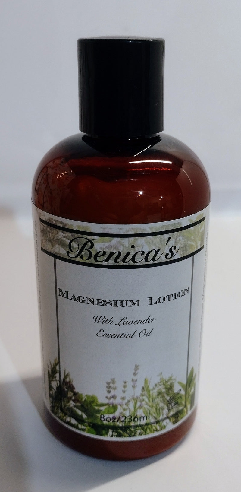 Benica's Magnesium Lotion w/ Lavender Essential Oil