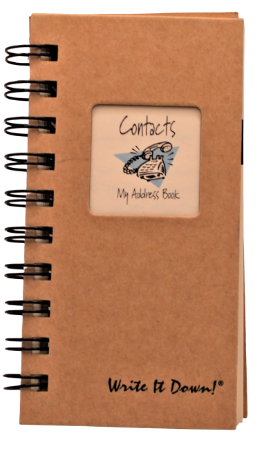 Journals Unlimited Contacts- My Address Book Mini