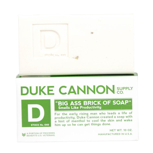 Duke Cannon Big Brick Of Soap For Men - Productivity, 10oz.