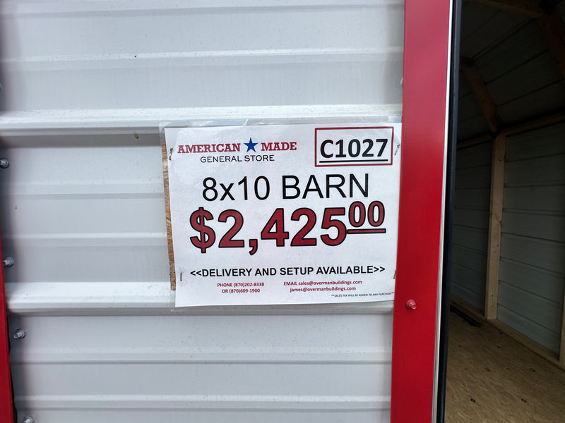 8X10 Barn - C1027