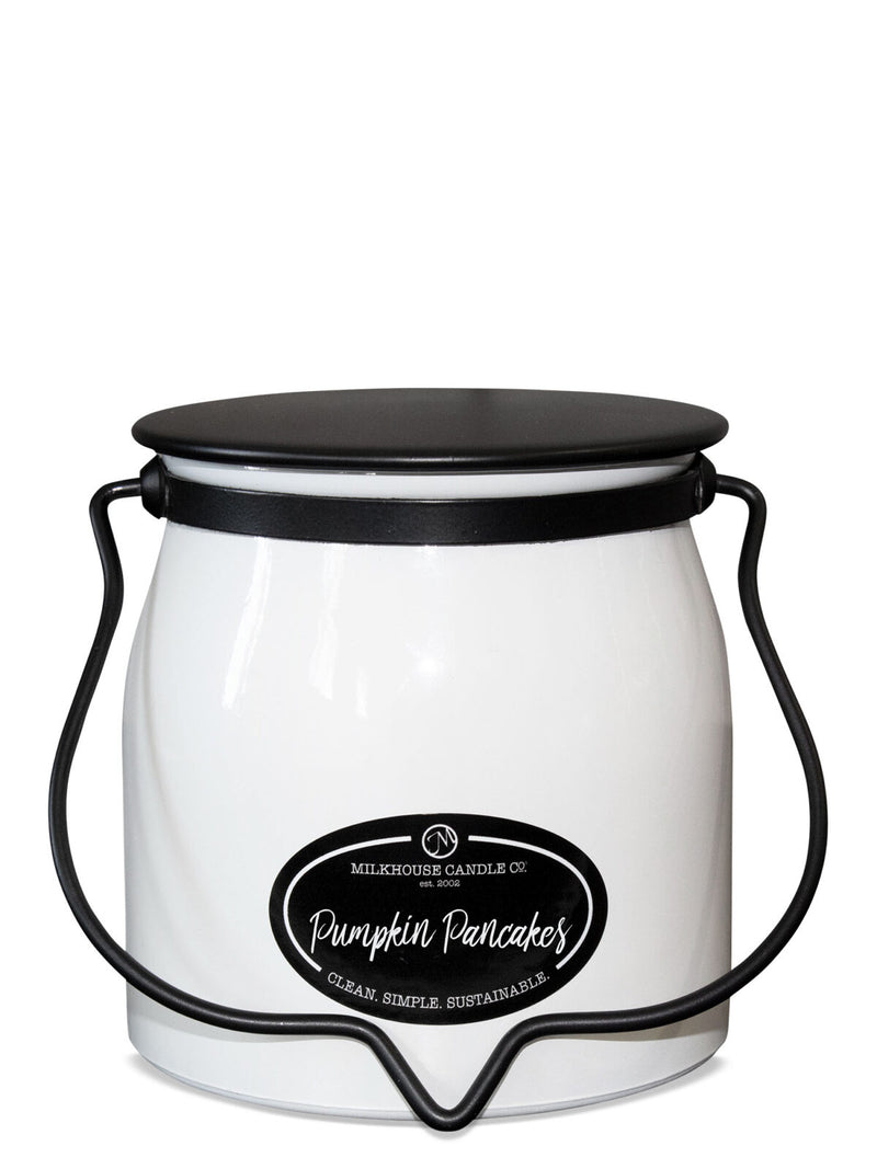 Milkhouse Candle Co. Pumpkin Pancakes 16 oz. Butter Jar