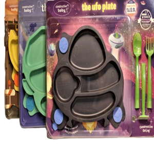 Constructive Baby Plate & Utensil Set