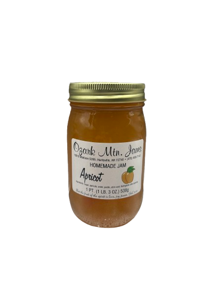 Ozark Mountain Jam Apricot 1 Pt.