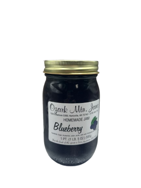 Ozark Mountain Jam Blueberry 1 Pt.