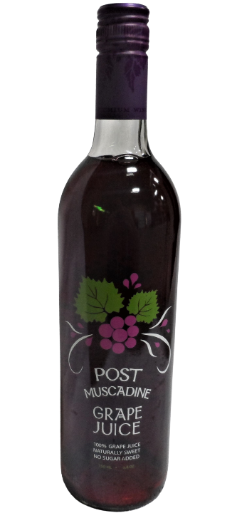Post Familie Muscadine Grape Juice-750 mL
