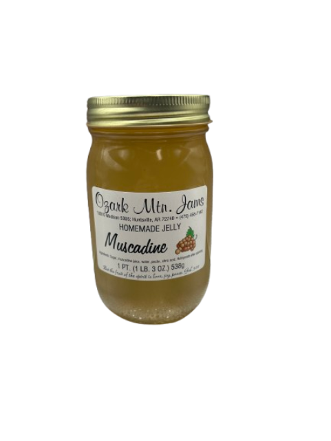 Ozark Mountain Jam White Muscadine 1 Pt.