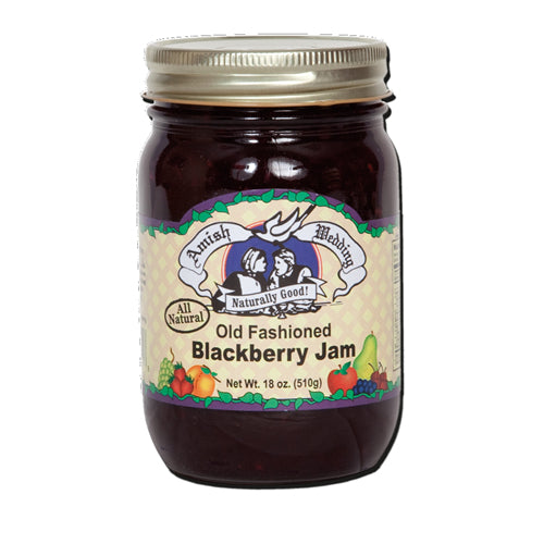 Amish Wedding Blackberry Jam (18 oz.)