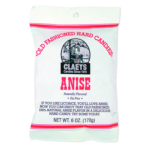 Claeys Sanded Anise Drops- 6oz