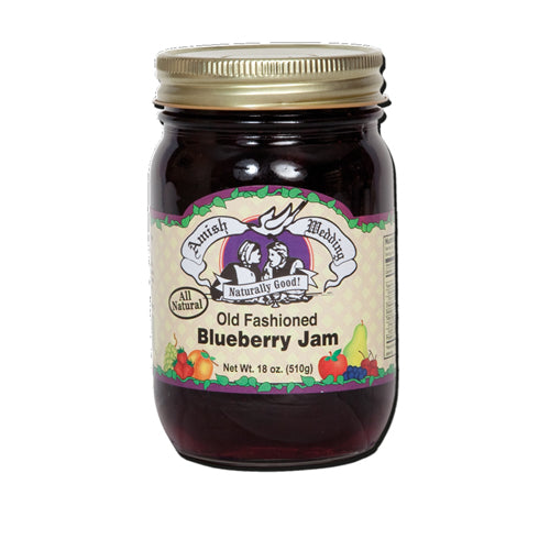Amish Wedding Blueberry Jam (18 oz.)