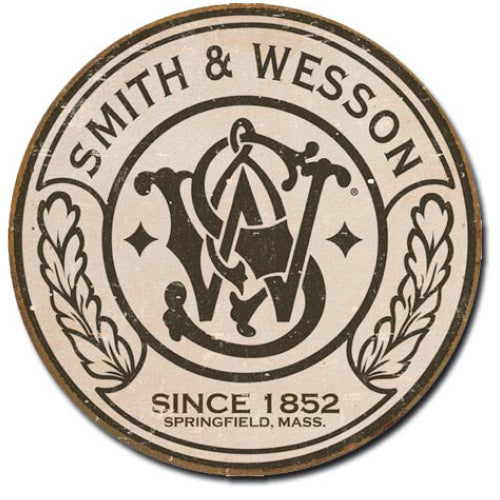 "Smith & Wesson" Tin Sign
