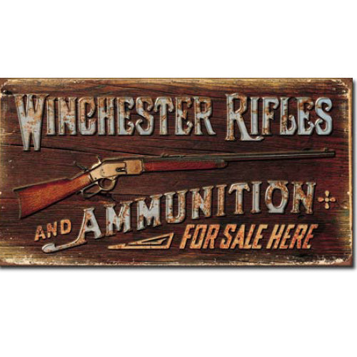 "Winchester" Tin Sign