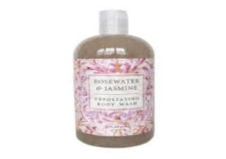 Rosewater and Jasmine Exfoliating Body Wash