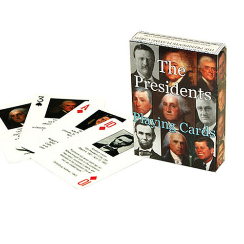 Channel Craft Presidents Playing Cards