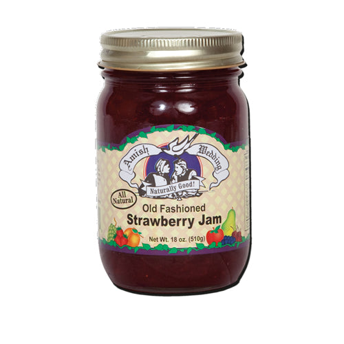 Amish Wedding Strawberry Jam (18 oz.)