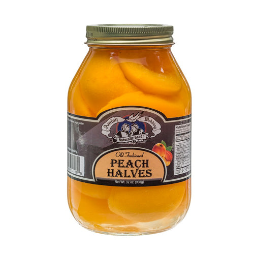 Amish Wedding Old Fashioned Peach Halves (32 oz)