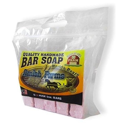 Amish Farm Bar Soap 5 Bar Bag