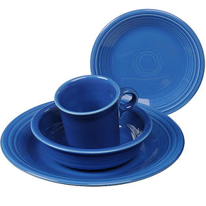Fiesta Ware 4 Piece Dinner Set