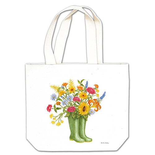 Alice's Cottage Boots Gift Tote