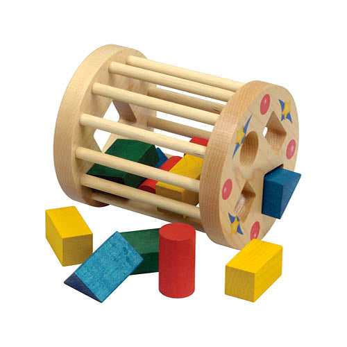 Maple Landmark Shape Sorter Cage