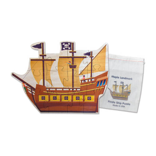 Maple Landmark Pirate Ship Puzzle