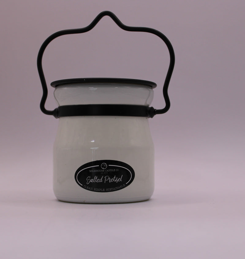 Milkhouse Candle Co. Salted Pretzel  5 oz. Cream Jar