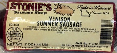 Stonie's Venison Summer Sausage